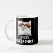 Shih Tzu Sleepshirt Cute Dog Lover Pajama Sleepwea Koffiemok (Links)