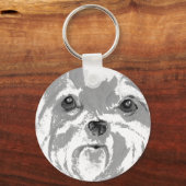 Shih Tzu Sleutelhanger (Voorkant)
