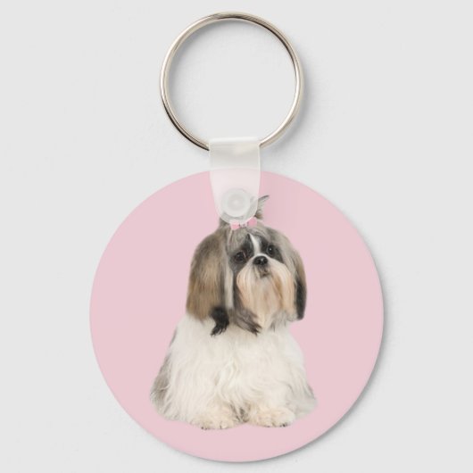 Shih Tzu Sleutelhanger (Voorkant)