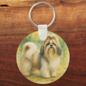 Shih Tzu Sleutelhanger (Achterkant)
