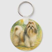 Shih Tzu Sleutelhanger (Achterkant)