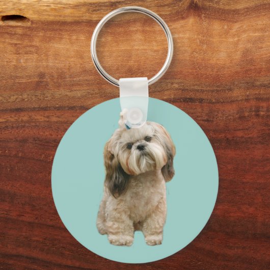Shih Tzu Sleutelhanger (Voorkant)