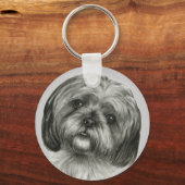 Shih Tzu Sleutelhanger (Voorkant)