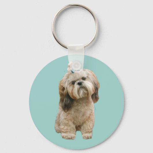 Shih Tzu-sleutelhanger Sleutelhanger (Voorkant)