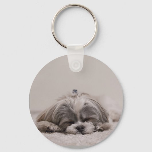 Shih Tzu Sleutelhanger voor Hondenliefhebbers (Voorkant)