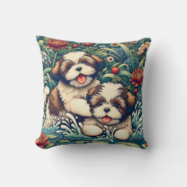 Shih Tzu Splash Kussen