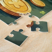 Shih Tzu St Patrick’s Day Cute Lucky Dog Legpuzzel (Zijkant)