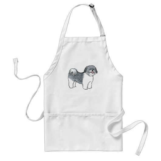 Shih Tzu Standaard Schort (Voorkant)