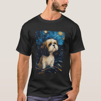 Shih Tzu Sterrennacht T-shirt