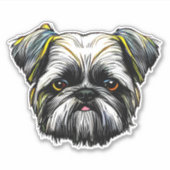 Shih Tzu Sticker (Voorkant)