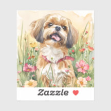 Shih Tzu Sticker – Schattigee Sticker