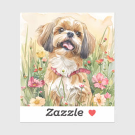 Shih Tzu Sticker – Schattigee Sticker