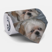 Shih Tzu Stropdas (Opgerold)