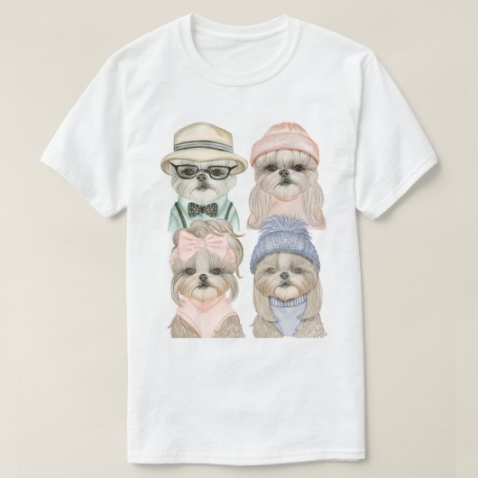 Shih Tzu T-Shirt (Design voorkant)