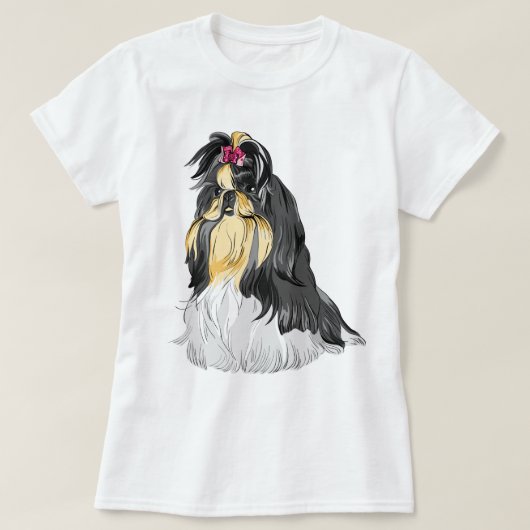 Shih Tzu T-Shirt (Design voorkant)