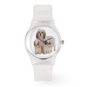 Shih-tzu-t-shirts Horloge