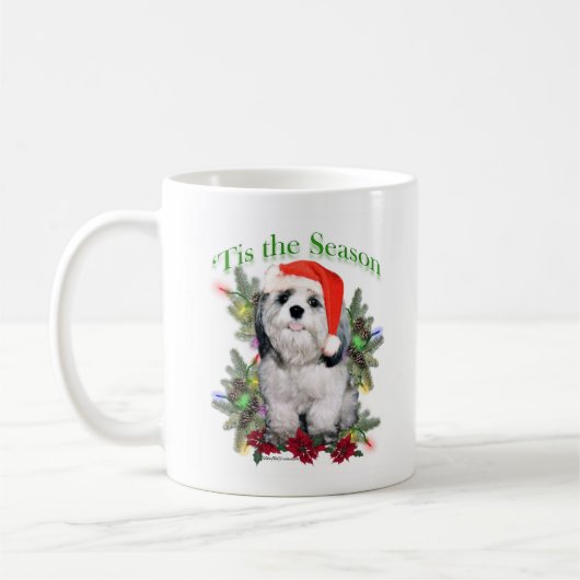 Shih Tzu 'Tis het seizoen Koffiemok (Links)