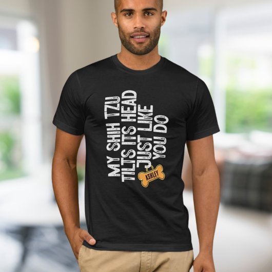 Shih tzu Tlits hoofd net als jij T-shirt