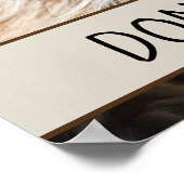 Shih tzu tongue grappig Vertel me niet wat ik moet Poster (Hoek)