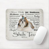 Shih Tzu Traits Mousepad Muismat (Met muis)