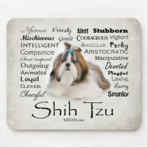 Shih Tzu Traits Mousepad Muismat