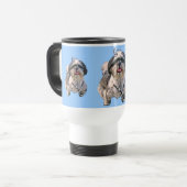 Shih Tzu Travel Mug Reisbeker (Voorkant links)