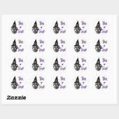 Shih Tzu Trick Ronde Sticker (Vel)