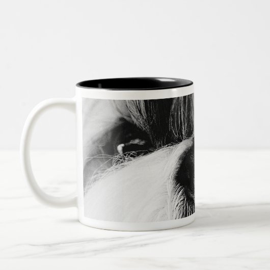 Shih Tzu Tweekleurige Koffiemok (Links)