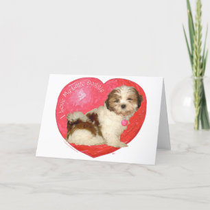 Shih Tzu Valentijnsdag Feestdagen Kaart