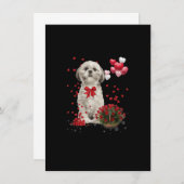 Shih Tzu Valentijnsdag Grappige Hondenliefhebber G Kaart (Voorkant / Achterkant)