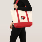 Shih Tzu Valentijnskaarten Tote Bag (Voorkant (product))