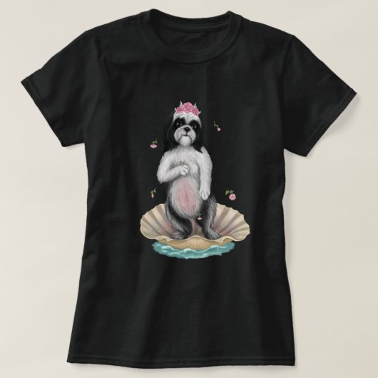 Shih Tzu Venus T-Shirt (Design voorkant)