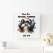 Shih Tzu viering op nationale raszuivere hondendag Vierkante Klok (Huis)