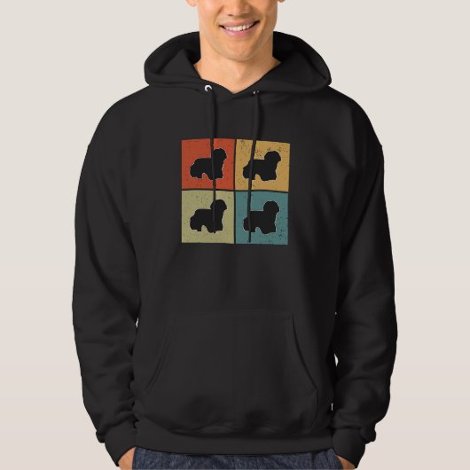 Shih Tzu Vintage  3 Hoodie (Voorkant)