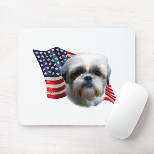 Shih Tzu Vlag Muismat (Met muis)