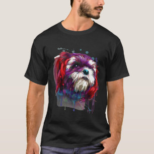 Shih Tzu voor een sjiitische Tzu mam T-shirt