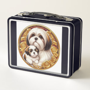 Shih Tzu voor mama en puppy