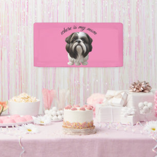 Shih Tzu - Waar is mijn moeder banner