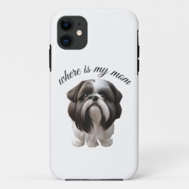 Shih Tzu - Waar is mijn moeder Case-Mate iPhone Case