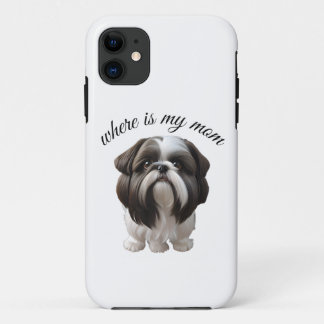 Shih Tzu - Waar is mijn moeder Case-Mate iPhone Case