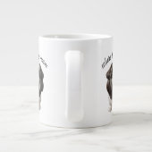 Shih Tzu - Waar is mijn moeder Grote Koffiekop (Achterkant)