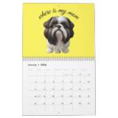 Shih Tzu - Waar is mijn moeder Kalender (Jan 2026)