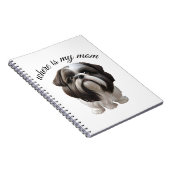 Shih Tzu - Waar is mijn moeder Notitieboek (Rechterzijde)