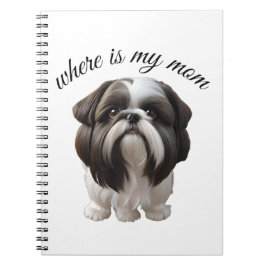 Shih Tzu - Waar is mijn moeder Notitieboek