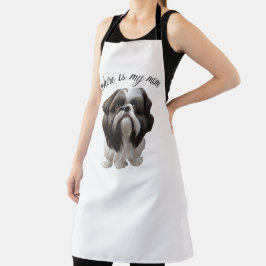 Shih Tzu - Waar is mijn moeder Schort