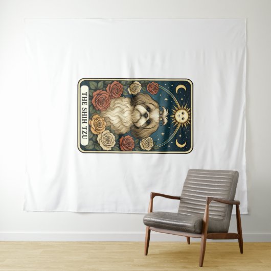 Shih Tzu Wandkleed (In Situ (horizontaal))