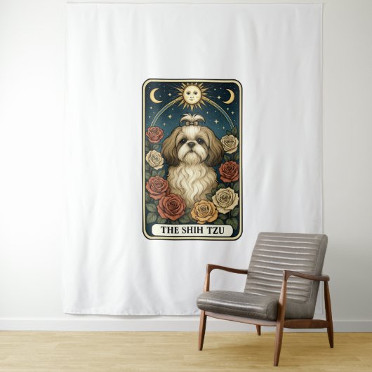 Shih Tzu Wandkleed (In situ)