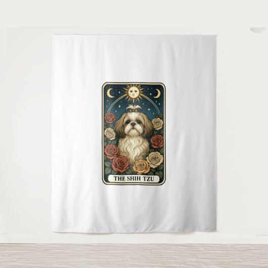 Shih Tzu Wandkleed (Voorkant)