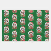 Shih Tzu Wrapping Paper for Christmas  (Voorkant 2)