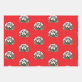 Shih Tzu Wrapping Paper for Christmas  (Voorkant)